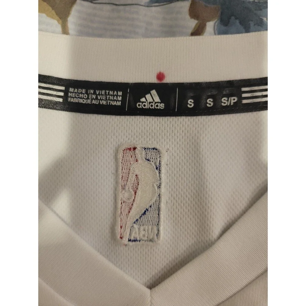 Adidas Russell Westbrook Oklahoma City Thunder #0 NBA Jersey Men’s Small White